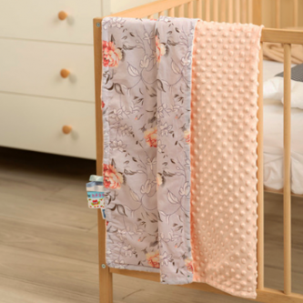 5908310395562 minky blnket peach garden